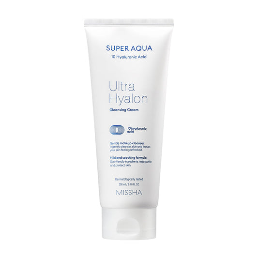 MISSHA Super Aqua Ultra Hyalron Cleansing Cream 200ml-0