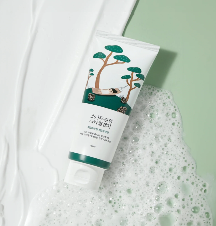 Round Lab Pine Calming Cica Cleanser 150ml-1